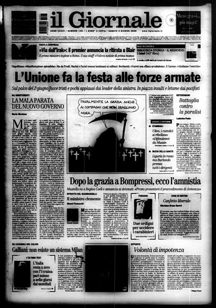 Il giornale : quotidiano del mattino